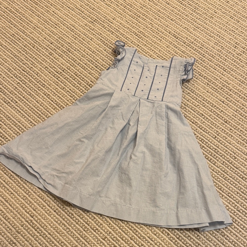 Edgehill Collection Light Blue Kids Dress